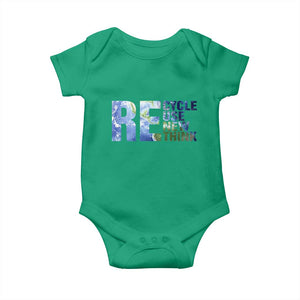Earth Day Baby Onesie Recycle Reuse Renew Rethink TS14 Irish Green Print Your Wear