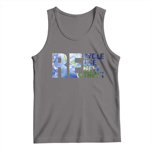 Earth Day Tank Top Recycle Reuse Renew Rethink TS14 Deep Heather Print Your Wear