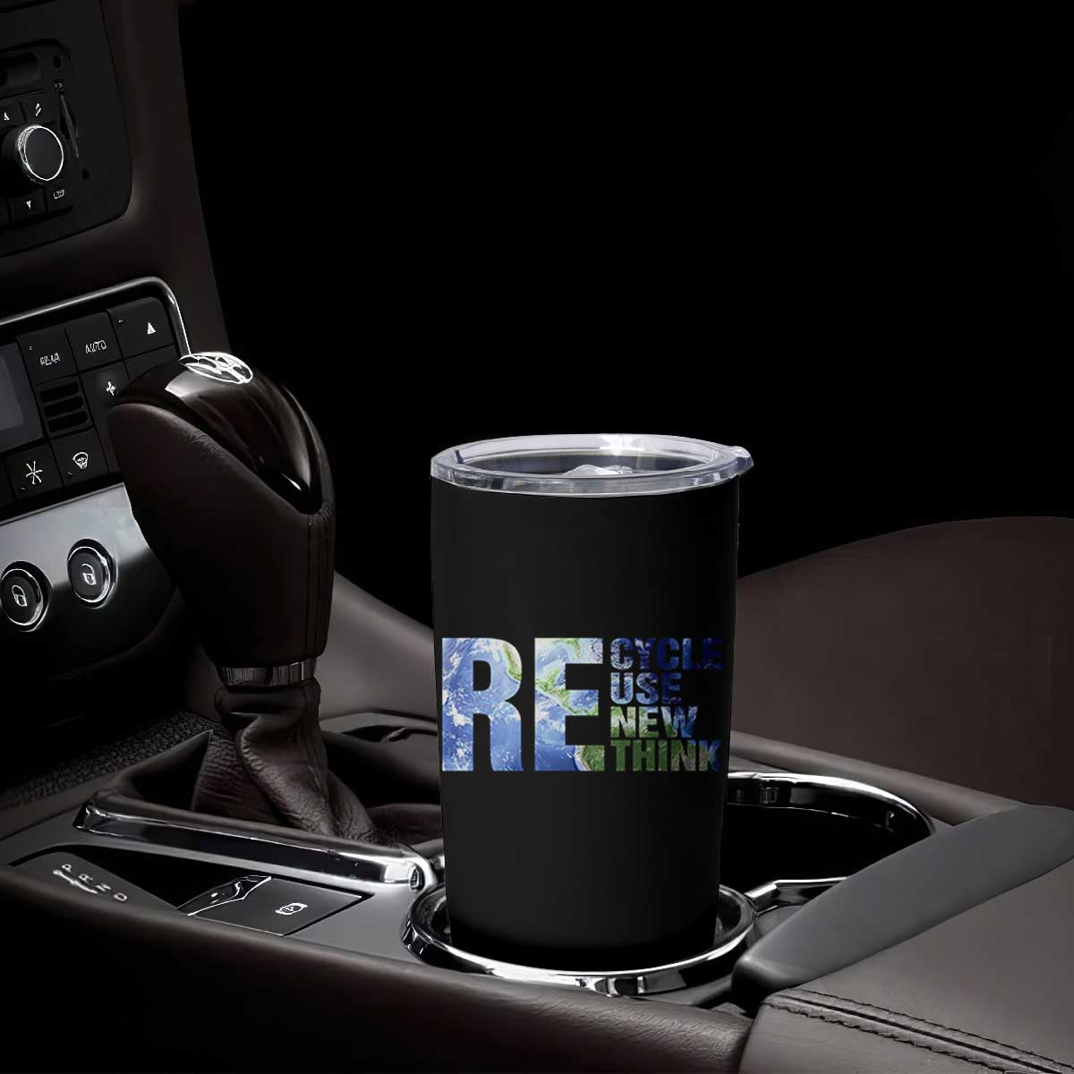 Earth Day Tumbler Cup Recycle Reuse Renew Rethink TS14 Print Your Wear