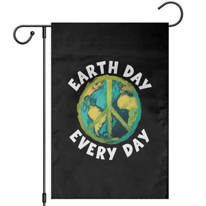 Earth Day Everyday Garden Flag Peace Sign Nature Lover TS14 Black Print Your Wear
