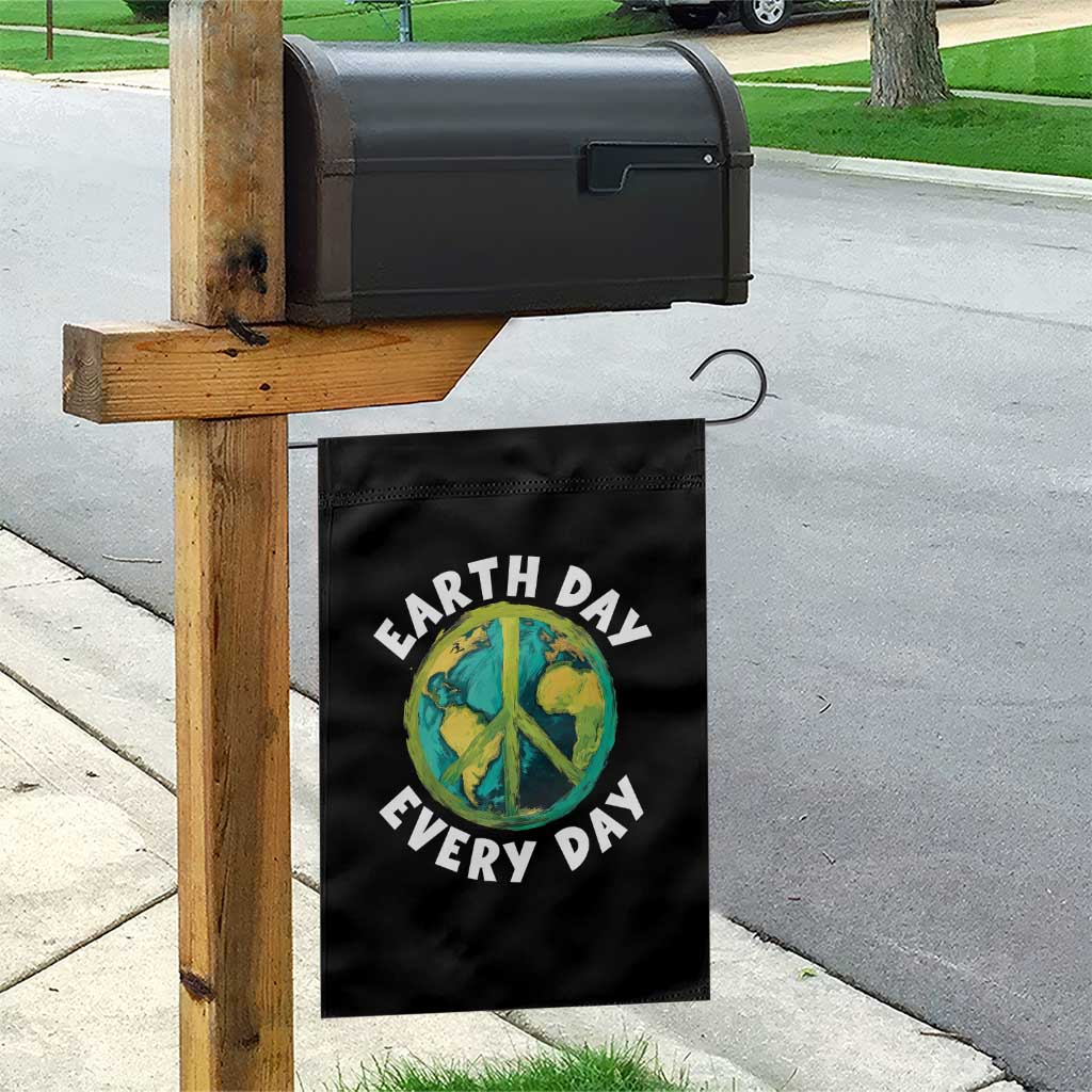 Earth Day Everyday Garden Flag Peace Sign Nature Lover TS14 Print Your Wear
