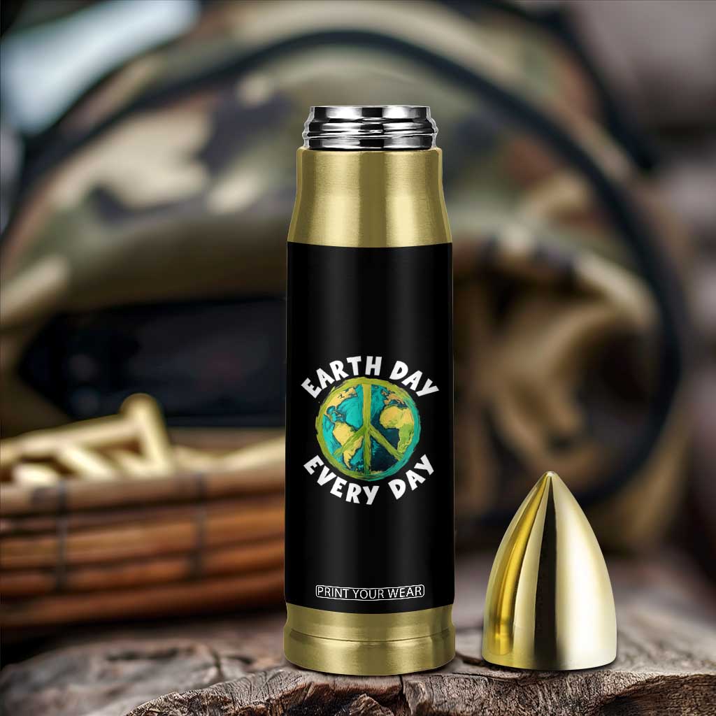 Earth Day Everyday Bullet Tumbler Peace Sign Nature Lover TS14 Print Your Wear