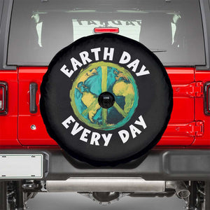 Earth Day Everyday Spare Tire Cover Peace Sign Nature Lover TS14 Black Print Your Wear