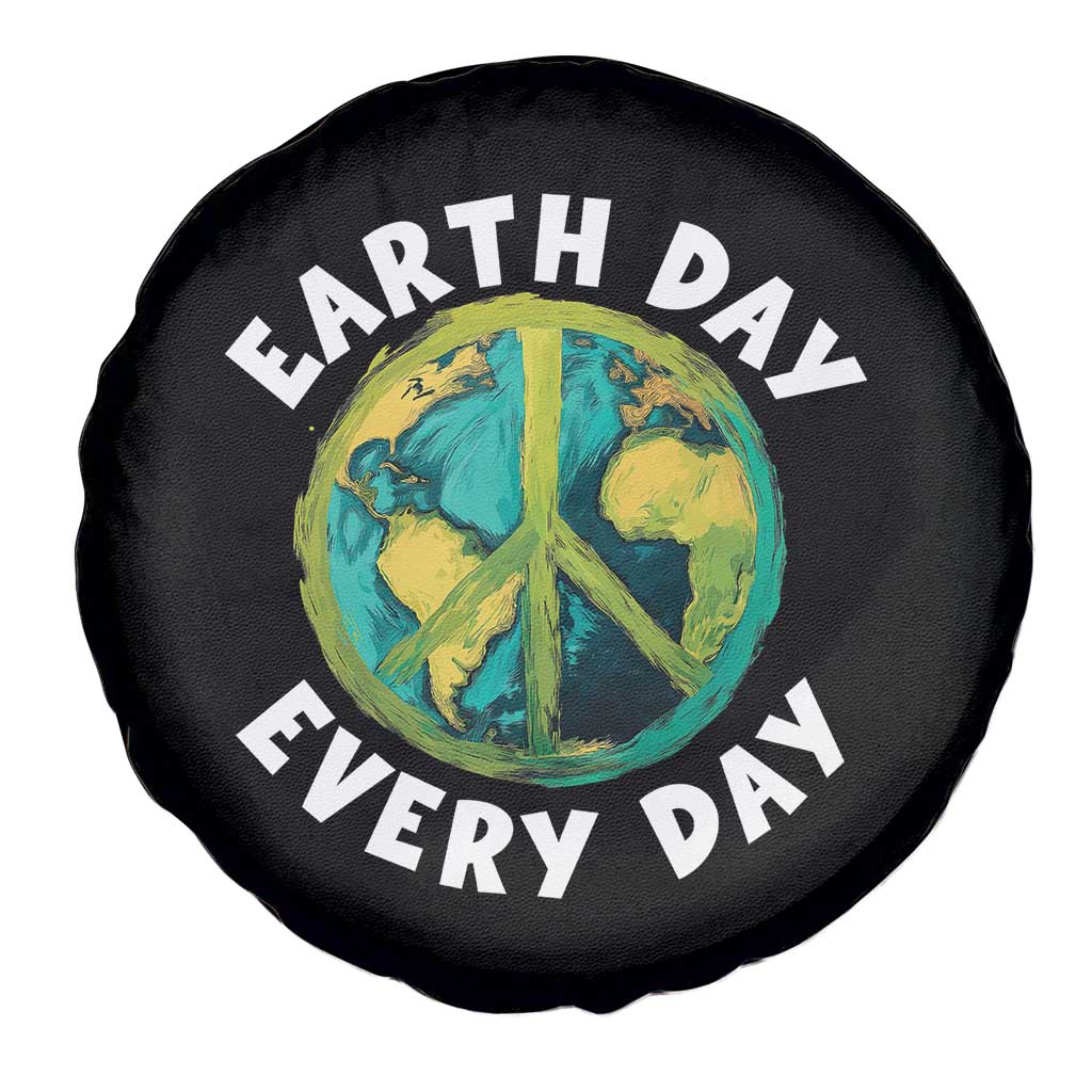 Earth Day Everyday Spare Tire Cover Peace Sign Nature Lover TS14 Print Your Wear