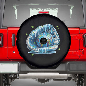 Earth Day Spare Tire Cover Funny Baseball Ice Cream Drip Glove Eco Friendly TS14 Black Print Your Wear