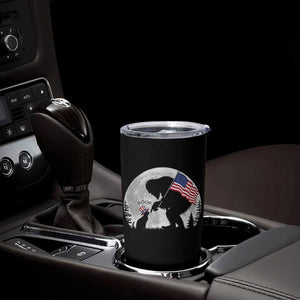 Bigfoot Boop Cat Moon Tumbler Cup Funny Sasquatch Meme 4th of July TS14 Print Your Wear