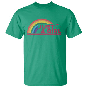 Just A Girl LGBTQ Pride Month T Shirt