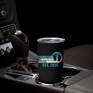 Promoted to Daddy 2026 Tumbler Cup Funny Pregnancy Reveal