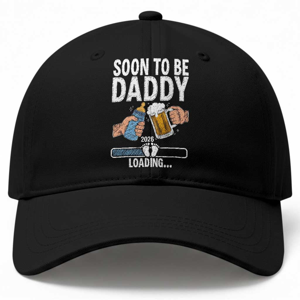 Dad to Be 2026 Baseball Cap Promoted To Daddy Beer Lover New Baby Gift