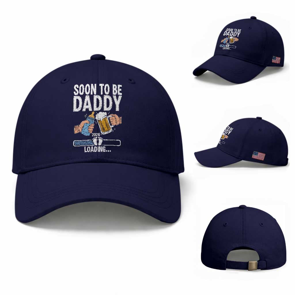 Dad to Be 2026 Baseball Cap Promoted To Daddy Beer Lover New Baby Gift