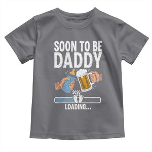 Dad to Be 2026 Toddler T Shirt Promoted To Daddy Beer Lover New Baby Gift
