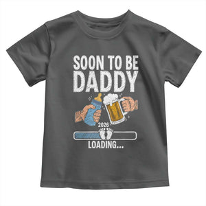 Dad to Be 2026 Toddler T Shirt Promoted To Daddy Beer Lover New Baby Gift