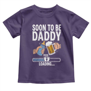 Dad to Be 2026 Toddler T Shirt Promoted To Daddy Beer Lover New Baby Gift