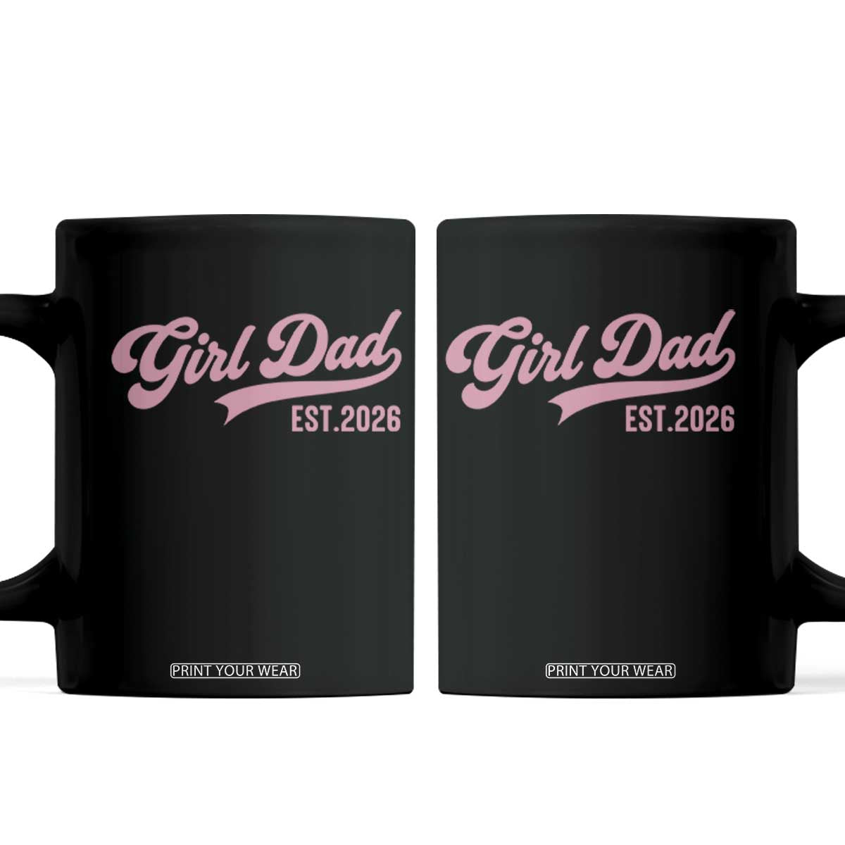 Soon to Be Daddy of Baby Girl 2026 Coffee Mug Promoted to Daddy New Dad