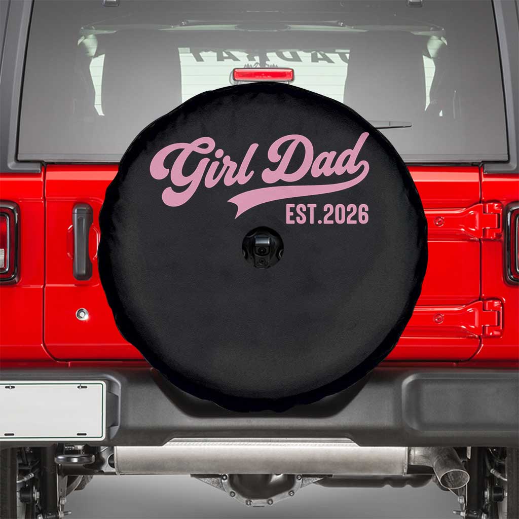 Soon to Be Daddy of Baby Girl 2026 Spare Tire Cover Promoted to Daddy New Dad