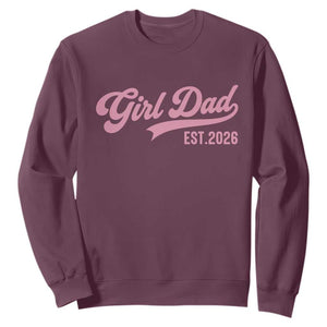 Soon to Be Daddy of Baby Girl 2026 Sweatshirt Promoted to Daddy New Dad