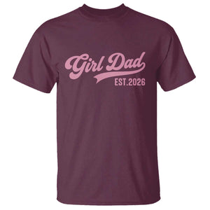 Soon to Be Daddy of Baby Girl 2026 T Shirt Promoted to Daddy New Dad