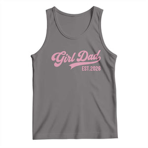 Soon to Be Daddy of Baby Girl 2026 Tank Top Promoted to Daddy New Dad