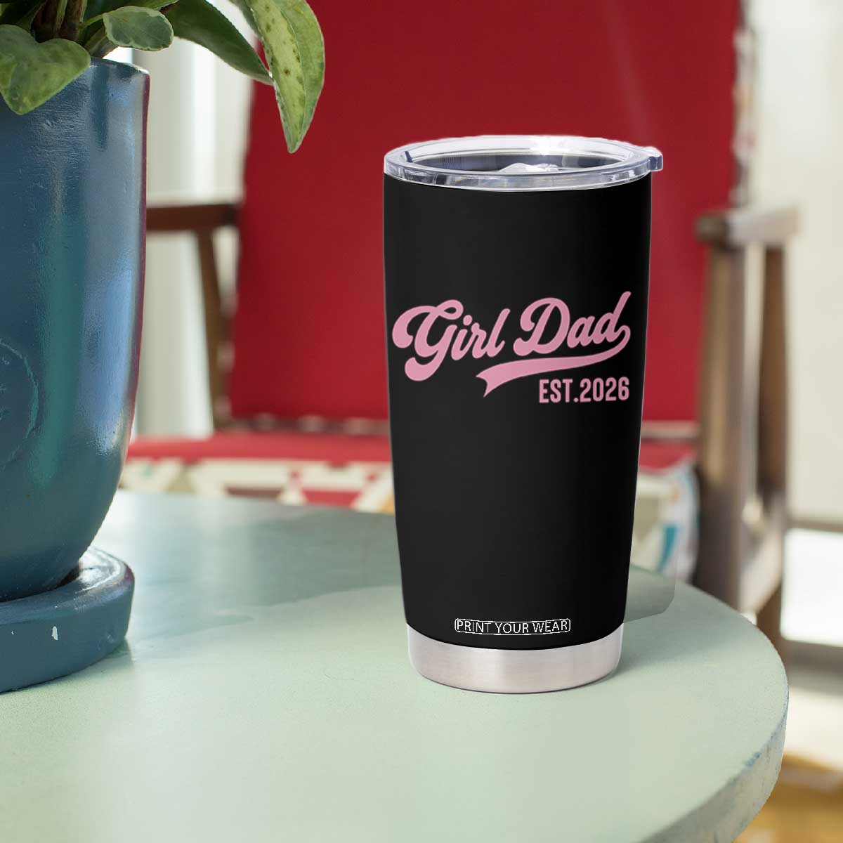 Soon to Be Daddy of Baby Girl 2026 Tumbler Cup Promoted to Daddy New Dad