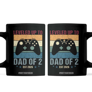 Dad Level Unlocked Coffee Mug Funny New Dad Gaming Father's Day Gift