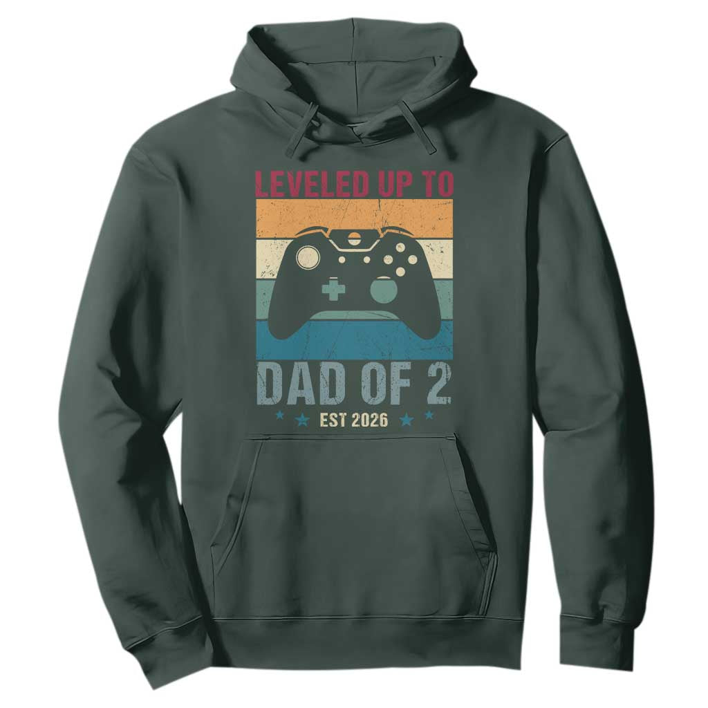 Dad Level Unlocked Hoodie Funny New Dad Gaming Father's Day Gift