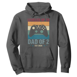Dad Level Unlocked Hoodie Funny New Dad Gaming Father's Day Gift