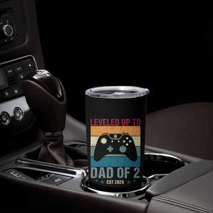 Dad Level Unlocked Tumbler Cup Funny New Dad Gaming Father's Day Gift TS14 Print Your Wear