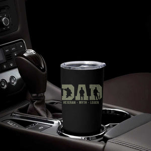 Dad Veteran Myth Legend Dad Military Father Gift Tumbler Cup TS14 Print Your Wear