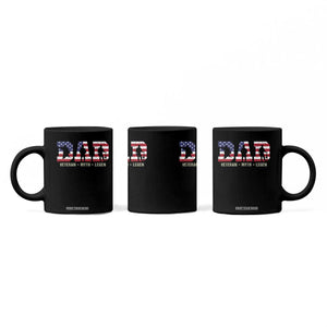 Veteran Dad The Myth Legend Coffee Mug Cool Father's Day Military Gifts 4th of July TS14 Print Your Wear