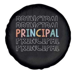 Boho Retro Vintage Principal Back to School Spare Tire Cover TS14 Print Your Wear