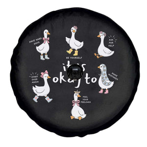 Silly Goose It is Okay to Mental Health Spare Tire Cover Counselor Special Education TS14 Print Your Wear
