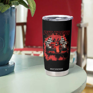 Racing Car Checkered Flag Tumbler Cup Pit Crew Race Car TS14 Print Your Wear