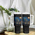 Dirt Bike Tumbler With Handle Van Gogh Starry Night Halloween Biker TS14 Print Your Wear