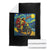 Dirt Bike Motocross Throw Blanket Jesus Santa Christmas Starry Night TS14 Black Print Your Wear