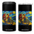 Dirt Bike Motocross 4 in 1 Can Cooler Tumbler Jesus Santa Christmas Starry Night TS14 One Size: 16 oz Black Print Your Wear