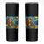 Dirt Bike Motocross Skinny Tumbler Jesus Santa Christmas Starry Night TS14 Black Print Your Wear
