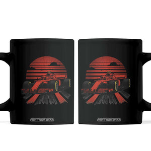 Racing Car Red Speed Motorsport Coffee Mug TS14 Black Print Your Wear