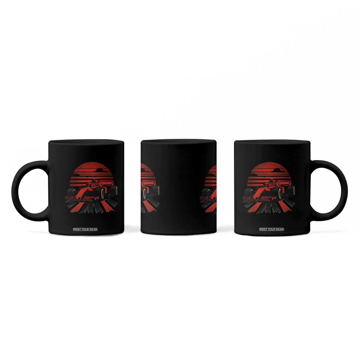 Racing Car Red Speed Motorsport Coffee Mug TS14 Print Your Wear