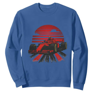 Racing Car Red Speed Motorsport Sweatshirt TS14 Royal Blue Print Your Wear