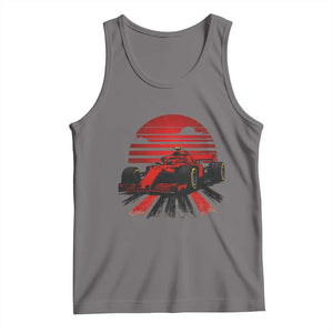 Racing Car Red Speed Motorsport Tank Top TS14 Deep Heather Print Your Wear