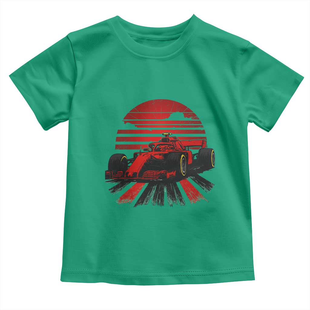 Racing Car Red Speed Motorsport Toddler T Shirt TS14 Irish Green Print Your Wear