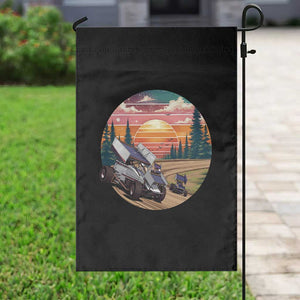 Sprint Car Dirt Track Racing Sunset Motorsports Garden Flag TS14 Print Your Wear