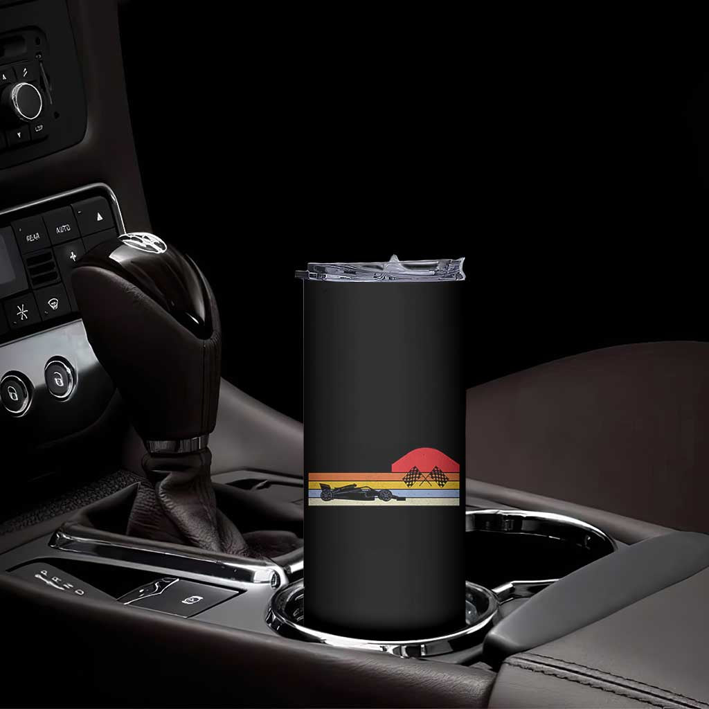 Racing Car Retro Style Vintage Skinny Tumbler TS14 Print Your Wear