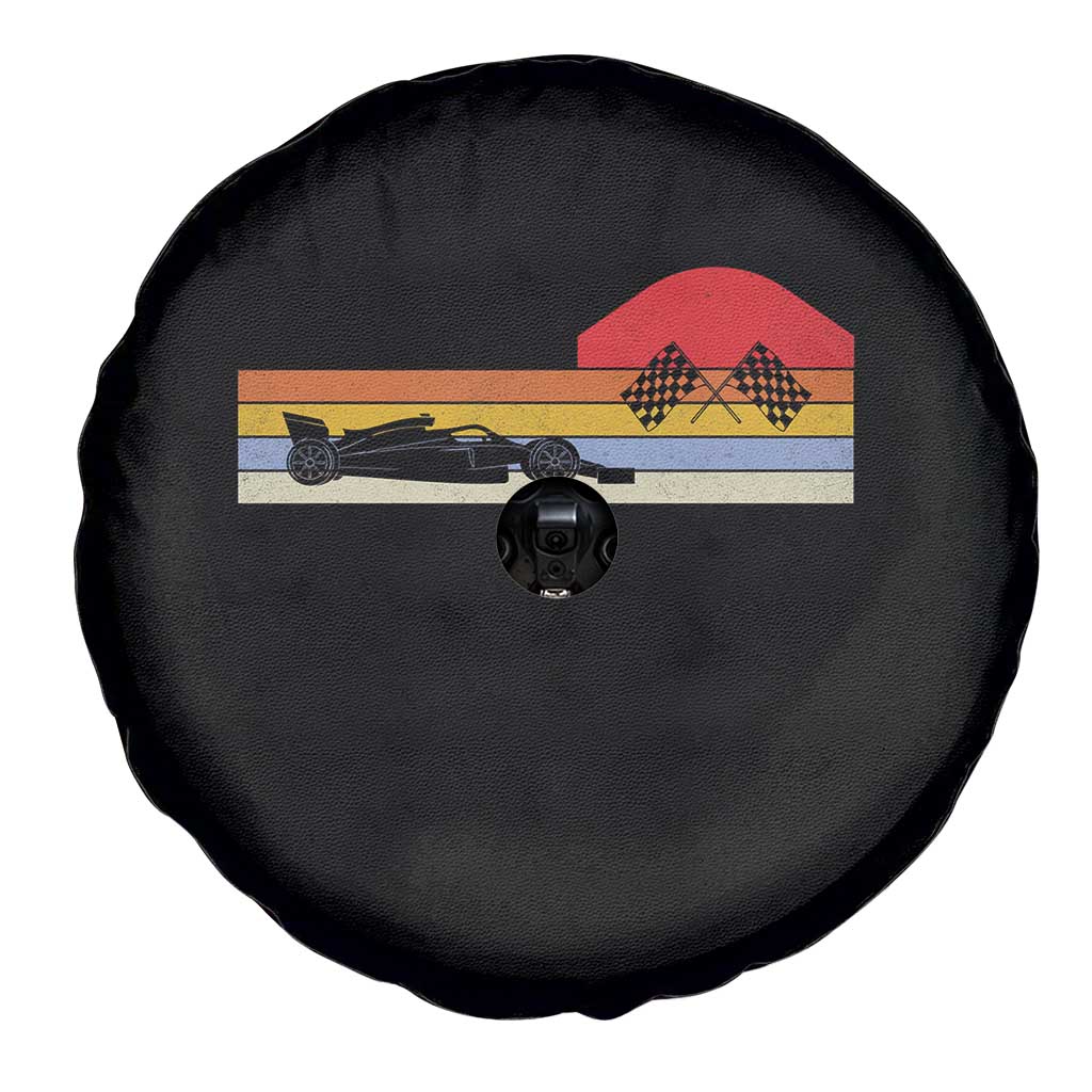 Racing Car Retro Style Vintage Spare Tire Cover TS14 Print Your Wear