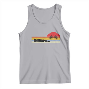 Racing Car Retro Style Vintage Tank Top TS14 Athletic Heather Print Your Wear