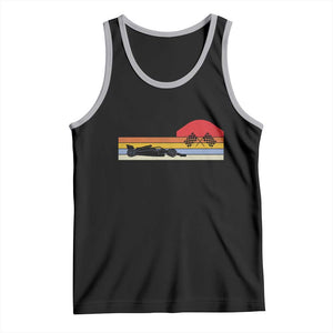 Racing Car Retro Style Vintage Tank Top TS14 Black Athletic Heather Print Your Wear