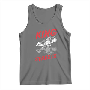 Racing Car Tank Top King Of The Streets TS14 Black Heather Print Your Wear
