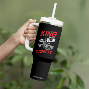 Racing Car Tumbler With Handle King Of The Streets TS14 Print Your Wear