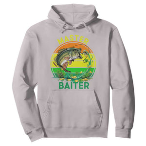 Funny Bass Fishing St Patricks Day Hoodie Master Baiter TS14 Ice Gray Print Your Wear