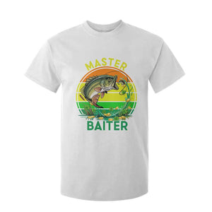 Funny Bass Fishing St Patricks Day T Shirt For Kid Master Baiter TS14 White Print Your Wear